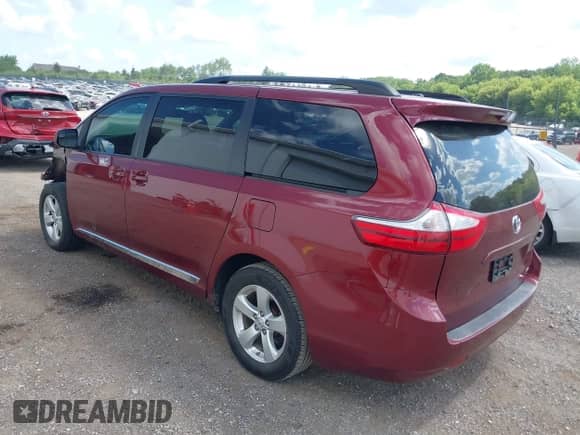 2016 Toyota Sienna LE AAS with VIN 5TDKK3DC4GS746905, listed as a IAAI auction lot 42662690 with 213,875 mi miles and . Bid and sale history available at DreamBid. Image 3.