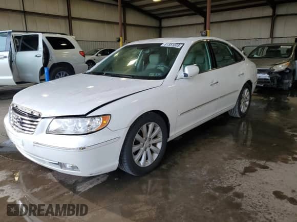 2009 Hyundai Azera GLS с VIN KMHFC46D69A360945, выставлен на аукционе Copart как лот 81551005 с пробегом 68 385 миль миль и Списание • Salvage title. История ставок и продаж доступна на DreamBid. Изображение 1.