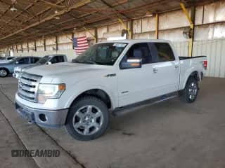 2014 Ford F-150 Lariat z VIN 1FTFW1ET3EFA30714, wystawiony jako Copart lot #84631465 z przebiegiem 97 578 mil mil oraz Szkoda całkowita • Salvage title. Historia ofert i sprzedaży dostępna na DreamBid. Obrazek 1.