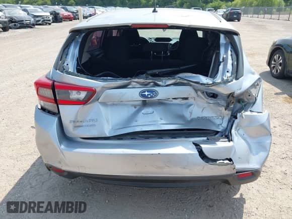 2020 Subaru Impreza with VIN 4S3GTAB61L3713599, listed as a IAAI auction lot 42940842 with 37,252 mi miles and . Bid and sale history available at DreamBid. Image 6.