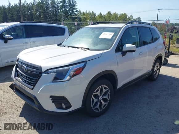 2024 Subaru Forester Premium z VIN JF2SKACC7RH419672, wystawiony jako IAAI lot #43147708 z przebiegiem 38 286 mil mil oraz . Historia ofert i sprzedaży dostępna na DreamBid. Obrazek 2.