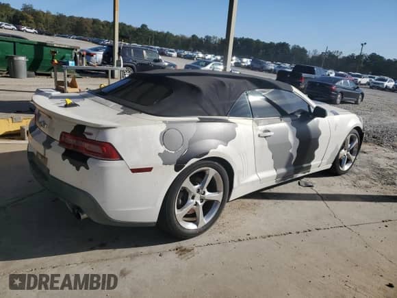 2014 Chevrolet Camaro LT with VIN 2G1FC3D35E9148237, listed as a Copart auction lot 87091725 with 327,682 mi miles and Clean title. Bid and sale history available at DreamBid. Image 3.