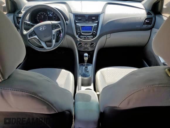 2014 Hyundai Accent SE with VIN KMHCU5AE5EU194321, listed as a Copart auction lot 65510595 with 41,338 mi miles and Salvage title. Bid and sale history available at DreamBid. Image 8.