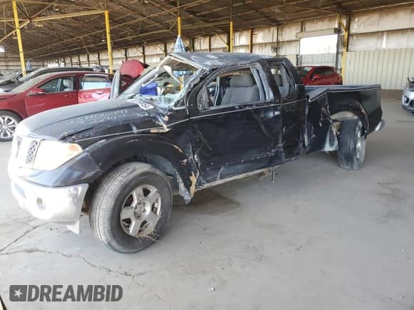 2008 Nissan Frontier SE with VIN 1N6AD06U08C442643, listed as a Copart auction lot 53752805 with 333,482 mi miles and Salvage title. Bid and sale history available at DreamBid. Image 1.