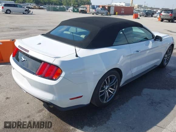 2016 Ford Mustang EcoBoost Premium with VIN 1FATP8UH9G5274761, listed as a IAAI auction lot 43351407 with 123,848 mi miles and . Bid and sale history available at DreamBid. Image 4.