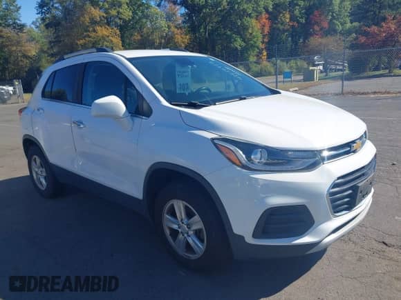 2019 Chevrolet Trax LT with VIN 3GNCJPSB3KL143183, listed as a IAAI auction lot 43435907 with 108,788 mi miles and . Bid and sale history available at DreamBid. Image 1.