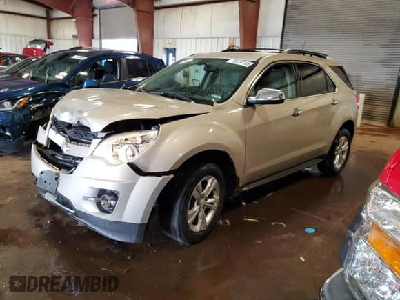 2011 Chevrolet Equinox LTZ with VIN 2GNALFEC6B1201627, listed as a Copart auction lot 70734195 with 153,122 mi miles and Clean title. Bid and sale history available at DreamBid. Image 1.
