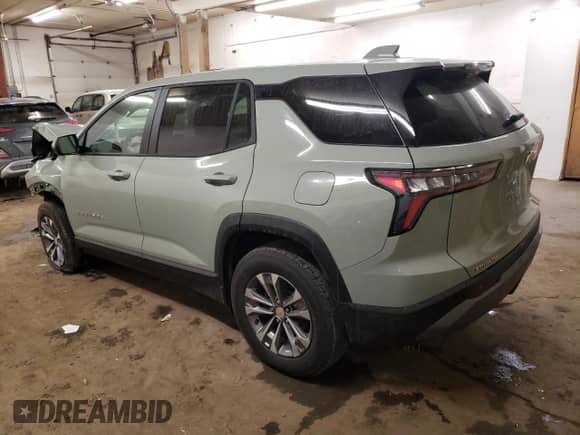 2025 Chevrolet Equinox FWD LT с VIN 3GNAXHEG6SL121262, выставлен на аукционе Copart как лот 43796255 с пробегом Не указан миль и Списание • Salvage title. История ставок и продаж доступна на DreamBid. Изображение 2.