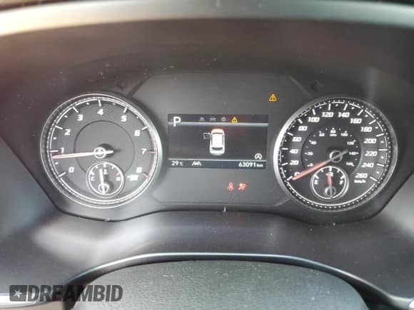 2022 Hyundai Santa Fe with VIN 5NMS3DAL4NH381424, listed as a Copart auction lot 65240115 with 63,091 mi miles and Salvage title. Bid and sale history available at DreamBid. Image 9.