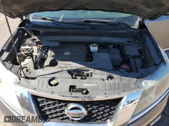 2015 Nissan Pathfinder SL with VIN 5N1AR2MM9FC710181, listed as a Copart auction lot 70499725 with 91,983 mi miles and Salvage title. Bid and sale history available at DreamBid. Image 12.