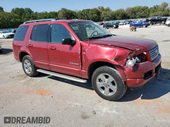 2004 Ford Explorer Limited with VIN 1FMDU75W34ZA88518, listed as a Copart auction lot 82260045 with 126,941 mi miles and Salvage title. Bid and sale history available at DreamBid. Image 4.
