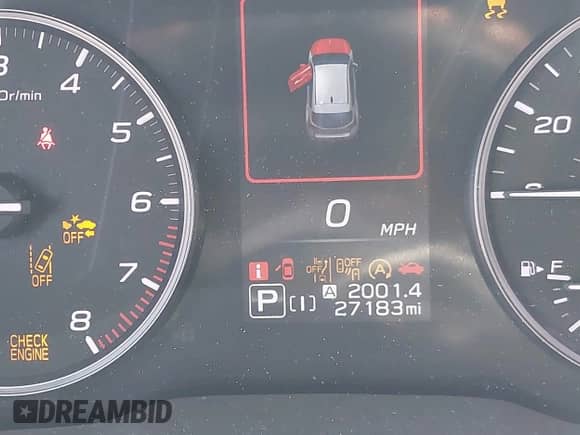 2024 Subaru Impreza Special Sports with VIN JF1GUAFC3R8240724, listed as a IAAI auction lot 42737551 with 27,183 mi miles and . Bid and sale history available at DreamBid. Image 15.