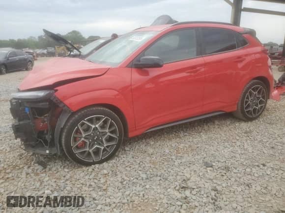 2023 Hyundai Kona с VIN KM8KH3AC9PU006535, выставлен на аукционе Copart как лот 53313295 с пробегом 21 302 миль миль и Списание • Salvage title. История ставок и продаж доступна на DreamBid. Изображение 1.