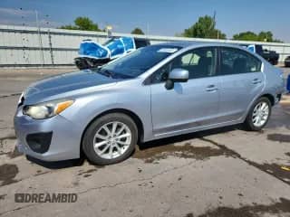 2013 Subaru Impreza Premium with VIN JF1GJAC60DH018559, listed as a Copart auction lot 70894195 with 137,226 mi miles and Salvage title. Bid and sale history available at DreamBid. Image 1.