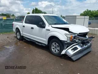 2018 Ford F-150 XL с VIN 1FTEW1CG5JKC57079, выставлен на аукционе IAAI как лот 42524901 с пробегом 127 333 миль миль и . История ставок и продаж доступна на DreamBid. Изображение 1.