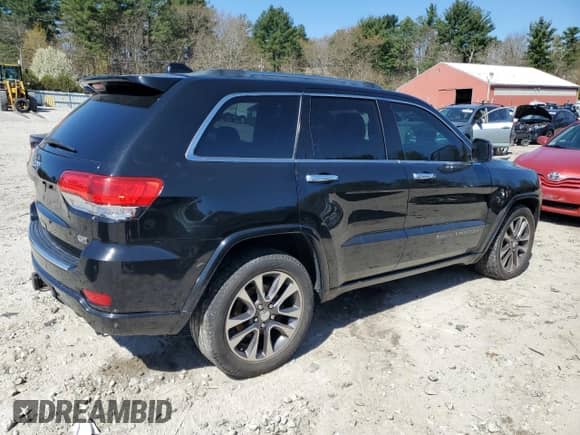 2018 Jeep Grand Cherokee Overland with VIN 1C4RJFCT5JC175406, listed as a Copart auction lot 51811814 with 88,923 mi miles and Non repairable. Bid and sale history available at DreamBid. Image 3.