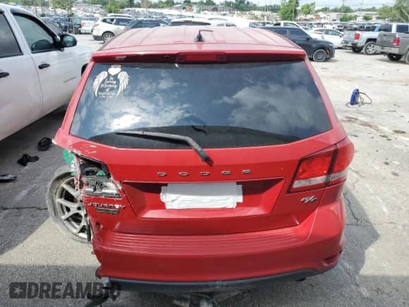 2013 Dodge Journey R/T z VIN 3C4PDCEGXDT588766, wystawiony jako Copart lot #59478825 z przebiegiem 266 723 mil mil oraz Szkoda całkowita • Salvage title. Historia ofert i sprzedaży dostępna na DreamBid. Obrazek 6.