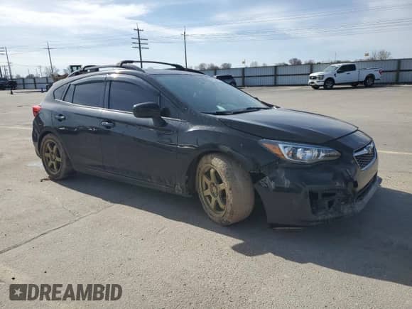 2019 Subaru Impreza Premium with VIN 4S3GTAC6XK3754990, listed as a Copart auction lot 48534365 with 89,836 mi miles and Salvage title. Bid and sale history available at DreamBid. Image 4.