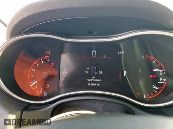 2020 Dodge Durango SXT Plus with VIN 1C4RDHAG1LC146061, listed as a Copart auction lot 53994795 with 152,391 mi miles and Salvage title. Bid and sale history available at DreamBid. Image 9.