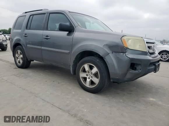 2011 Honda Pilot EX-L z VIN 5FNYF3H64BB031428, wystawiony jako Copart lot #57106745 z przebiegiem 236 012 mil mil oraz Czysty tytuł • Clean title. Historia ofert i sprzedaży dostępna na DreamBid. Obrazek 4.