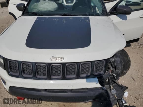 2018 Jeep Compass Trailhawk with VIN 3C4NJDDB6JT184998, listed as a Copart auction lot 67400415 with Not provided miles and Salvage title. Bid and sale history available at DreamBid. Image 11.