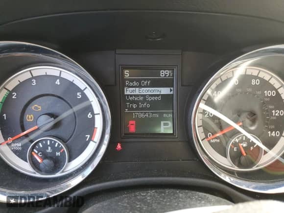 2012 Dodge Durango SXT with VIN 1C4RDHAG2CC169705, listed as a Copart auction lot 89469505 with Not provided miles and Clean title. Bid and sale history available at DreamBid. Image 9.