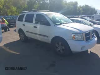 2007 Dodge Durango SLT with VIN 1D8HB48P87F536452, listed as a IAAI auction lot 43241249 with 185,084 mi miles and . Bid and sale history available at DreamBid. Image 1.