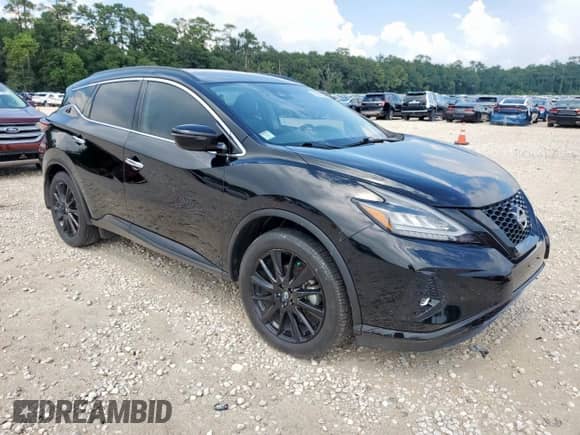2023 Nissan Murano SV with VIN 5N1AZ2BJ8PC102744, listed as a Copart auction lot 65005225 with 61,804 mi miles and Clean title. Bid and sale history available at DreamBid. Image 4.