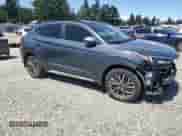 2021 Hyundai Tucson Limited with VIN KM8J3CAL3MU287737, listed as a Copart auction lot 64077565 with 67,505 mi miles and Salvage title. Bid and sale history available at DreamBid. Image 4.