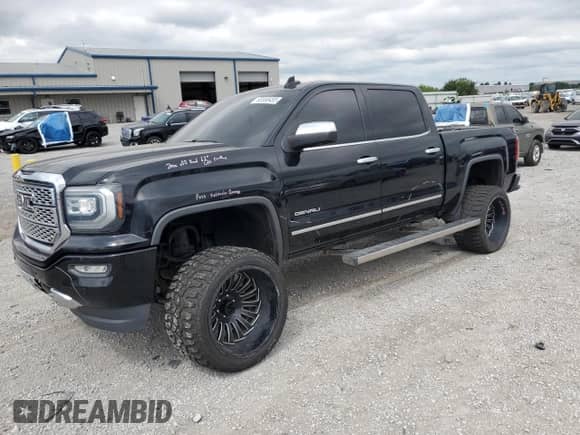 2016 GMC Sierra 1500 Denali z VIN 3GTU2PEJ7GG281449, wystawiony jako Copart lot #65558455 z przebiegiem 138 342 mil mil oraz Szkoda całkowita • Salvage title. Historia ofert i sprzedaży dostępna na DreamBid. Obrazek 1.