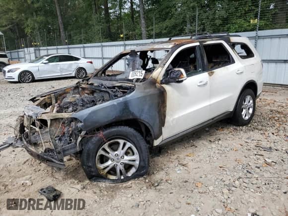 2011 Dodge Durango Crew with VIN 1D4RD4GG5BC660206, listed as a Copart auction lot 83839215 with Not provided miles and Non repairable. Bid and sale history available at DreamBid. Image 1.