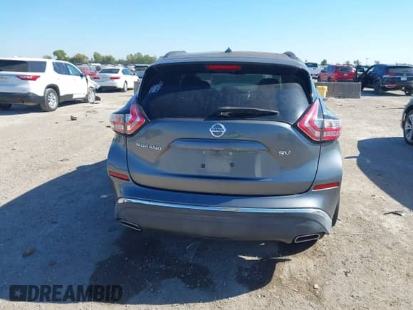 2016 Nissan Murano S with VIN 5N1AZ2MG6GN128037, listed as a IAAI auction lot 43414258 with 4,735 mi miles and . Bid and sale history available at DreamBid. Image 16.