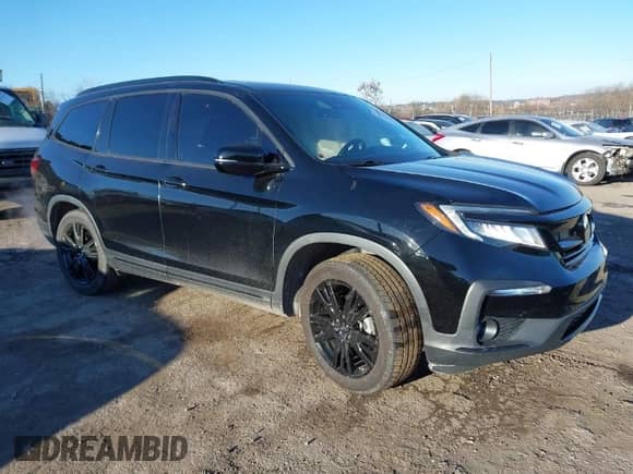 2020 Honda Pilot Black Edition z VIN 5FNYF6H78LB003370, wystawiony jako IAAI lot #41460608 z przebiegiem 87 244 mil mil oraz . Historia ofert i sprzedaży dostępna na DreamBid. Obrazek 1.