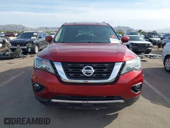 2019 Nissan Pathfinder SL with VIN 5N1DR2MN6KC582224, listed as a IAAI auction lot 43242066 with 61,949 mi miles and . Bid and sale history available at DreamBid. Image 12.