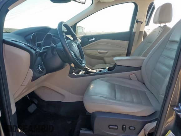 2017 Ford Escape Titanium with VIN 1FMCU0J97HUD10581, listed as a Copart auction lot 81885705 with 161,590 mi miles and Salvage title. Bid and sale history available at DreamBid. Image 7.