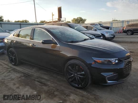 2018 Chevrolet Malibu LT with VIN 1G1ZD5ST6JF235509, listed as a Copart auction lot 81151325 with 88,502 mi miles and Salvage title. Bid and sale history available at DreamBid. Image 4.