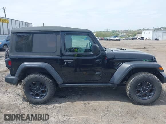 2023 Jeep Wrangler Sport with VIN 1C4HJXAG9PW674630, listed as a IAAI auction lot 42127428 with 27,064 mi miles and . Bid and sale history available at DreamBid. Image 14.