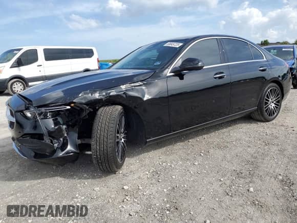 2024 Mercedes-Benz C 300 с VIN W1KAF4GB9RR218860, выставлен на аукционе Copart как лот 69849725 с пробегом 1 640 миль миль и Списание • Salvage title. История ставок и продаж доступна на DreamBid. Изображение 1.