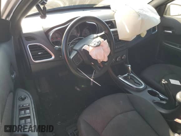 2013 Dodge Avenger SE with VIN 1C3CDZAB3DN658527, listed as a Copart auction lot 81234615 with 69,124 mi miles and Salvage title. Bid and sale history available at DreamBid. Image 8.