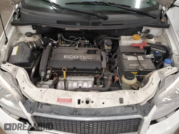 2011 Chevrolet Aveo LS z VIN KL1TD6DE3BB115412, wystawiony jako Copart lot #81599074 z przebiegiem 71 607 mil mil oraz Czysty tytuł • Clean title. Historia ofert i sprzedaży dostępna na DreamBid. Obrazek 11.