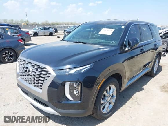 2022 Hyundai Palisade SE with VIN KM8R1DHE2NU374195, listed as a IAAI auction lot 41870411 with 59,020 mi miles and . Bid and sale history available at DreamBid. Image 2.