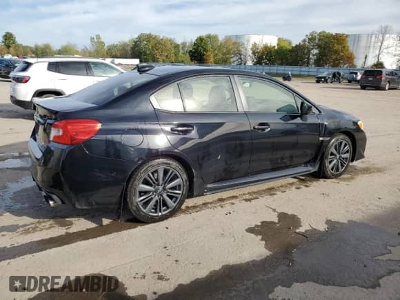 2017 Subaru WRX with VIN JF1VA1B68H9836470, listed as a Copart auction lot 84175775 with 85,970 mi miles and Salvage title. Bid and sale history available at DreamBid. Image 3.