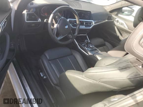 2022 BMW 4 Series 430i xDrive z VIN WBA43AT04NCH76244, wystawiony jako Copart lot #75091774 z przebiegiem 40 668 mil mil oraz Szkoda całkowita • Salvage title. Historia ofert i sprzedaży dostępna na DreamBid. Obrazek 8.