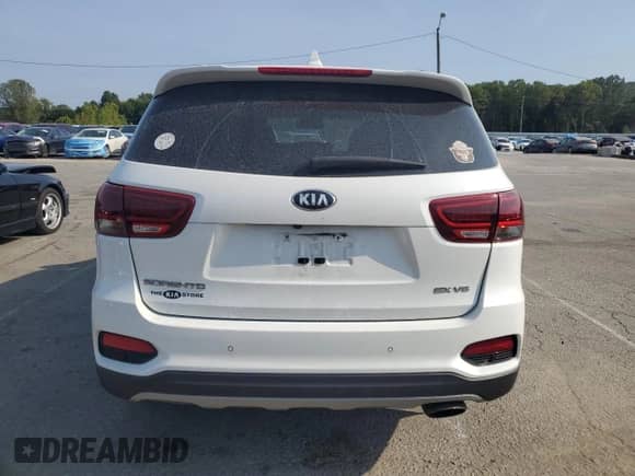 2019 Kia Sorento EX with VIN 5XYPHDA58KG444863, listed as a Copart auction lot 80406505 with 93,576 mi miles and Clean title. Bid and sale history available at DreamBid. Image 6.
