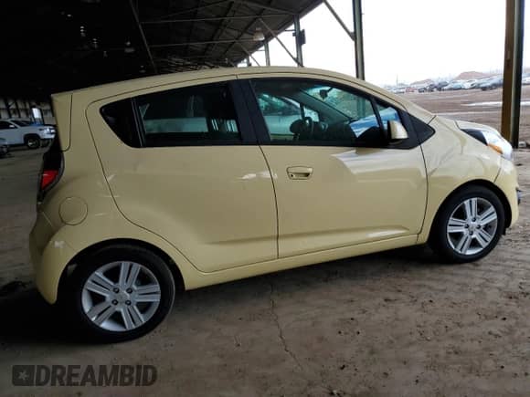 2014 Chevrolet Spark LS with VIN KL8CB6S94EC569437, listed as a Copart auction lot 49006795 with 54,581 mi miles and Clean title. Bid and sale history available at DreamBid. Image 3.