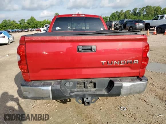 2020 Toyota Tundra SR5 with VIN 5TFRY5F18LX258758, listed as a Copart auction lot 61436805 with 56,462 mi miles and Clean title. Bid and sale history available at DreamBid. Image 6.