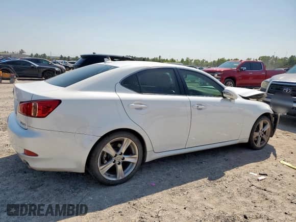 2012 Lexus IS 250 z VIN JTHBF5C26C5168474, wystawiony jako Copart lot #71127475 z przebiegiem 133 866 mil mil oraz Szkoda całkowita • Salvage title. Historia ofert i sprzedaży dostępna na DreamBid. Obrazek 3.