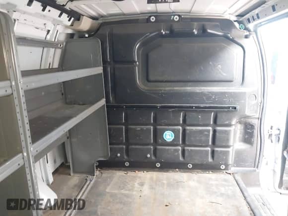 2020 Chevrolet Express Cargo with VIN 1GCWGAFP6L1275225, listed as a IAAI auction lot 41801450 with 122,683 mi miles and . Bid and sale history available at DreamBid. Image 19.
