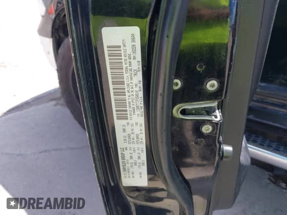 2015 Ram 1500 Big Horn with VIN 1C6RR7TT7FS509101, listed as a IAAI auction lot 43273233 with 206,454 mi miles and . Bid and sale history available at DreamBid. Image 9.