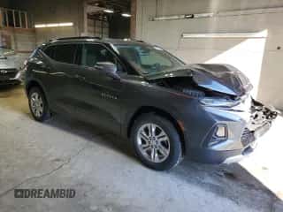2020 Chevrolet Blazer LT с VIN 3GNKBCR44LS629162, выставлен на аукционе Copart как лот 89823885 с пробегом 18 645 миль миль и Списание • Salvage title. История ставок и продаж доступна на DreamBid. Изображение 4.